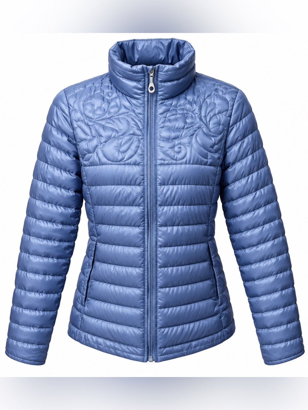 Mountain Hardware Ultralight 90/10 Down Jacket Women's Large Blue Rip Stop